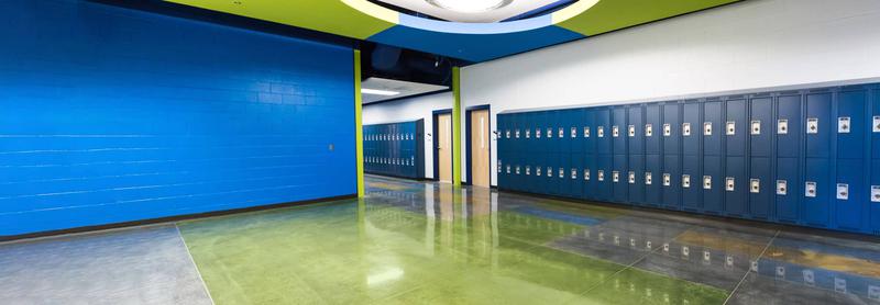 Commercial Business Concrete Floor Staining & Polishing in Massachusett CT RI NH VT & Maine