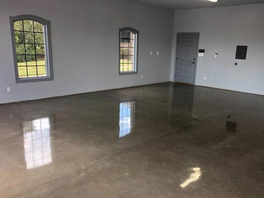 CT Concrete Garage Floor Staining & Polishing in Massachusetts CT RI NH