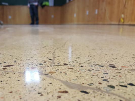 Shined Concrete Floors in Worcester/Boston, Massachusetts