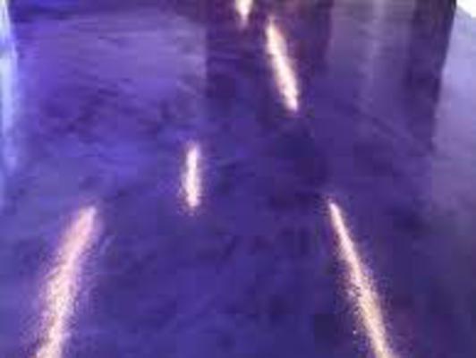 MASS Concrete Garage Floor Colored Staining & Polishing in Massachusetts