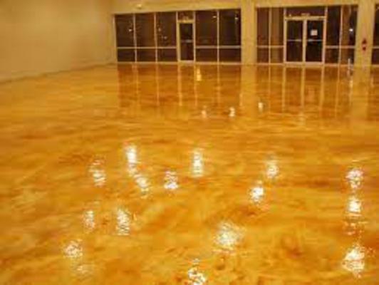 MASS Colored Concrete Floor Staining & Polishing in Massachusetts