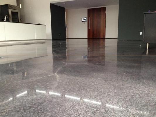 NH Basement Concrete Floor Staining & Polishing in New Hampshire