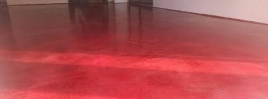 Large Commercial Garage Concrete Floor Staining & Polishing Specialists in New Hampshire